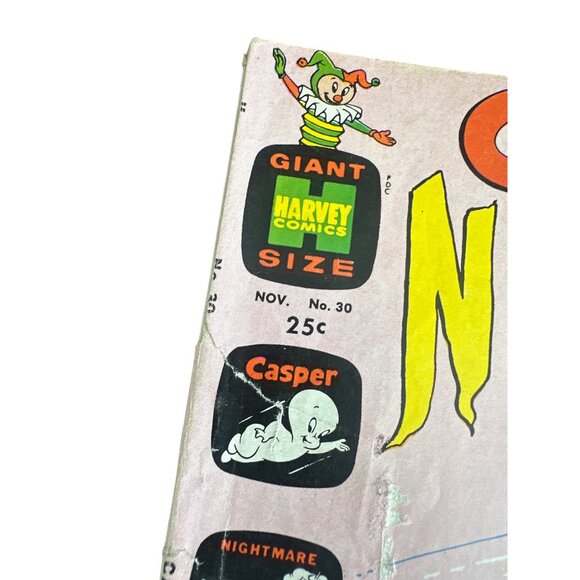 Harvey Comics Casper Nightmare Galloping Ghost #30 November 1970 Bagged Boarded - Picture 2 of 7